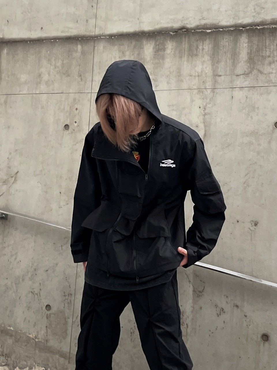 BLBC4188 BLCG 23SS 3BSPORTY BLACK JACKET