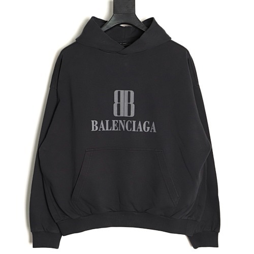 BLA21288 BLCG 25FW DOUBLE B LETTER LOGO HOODIE