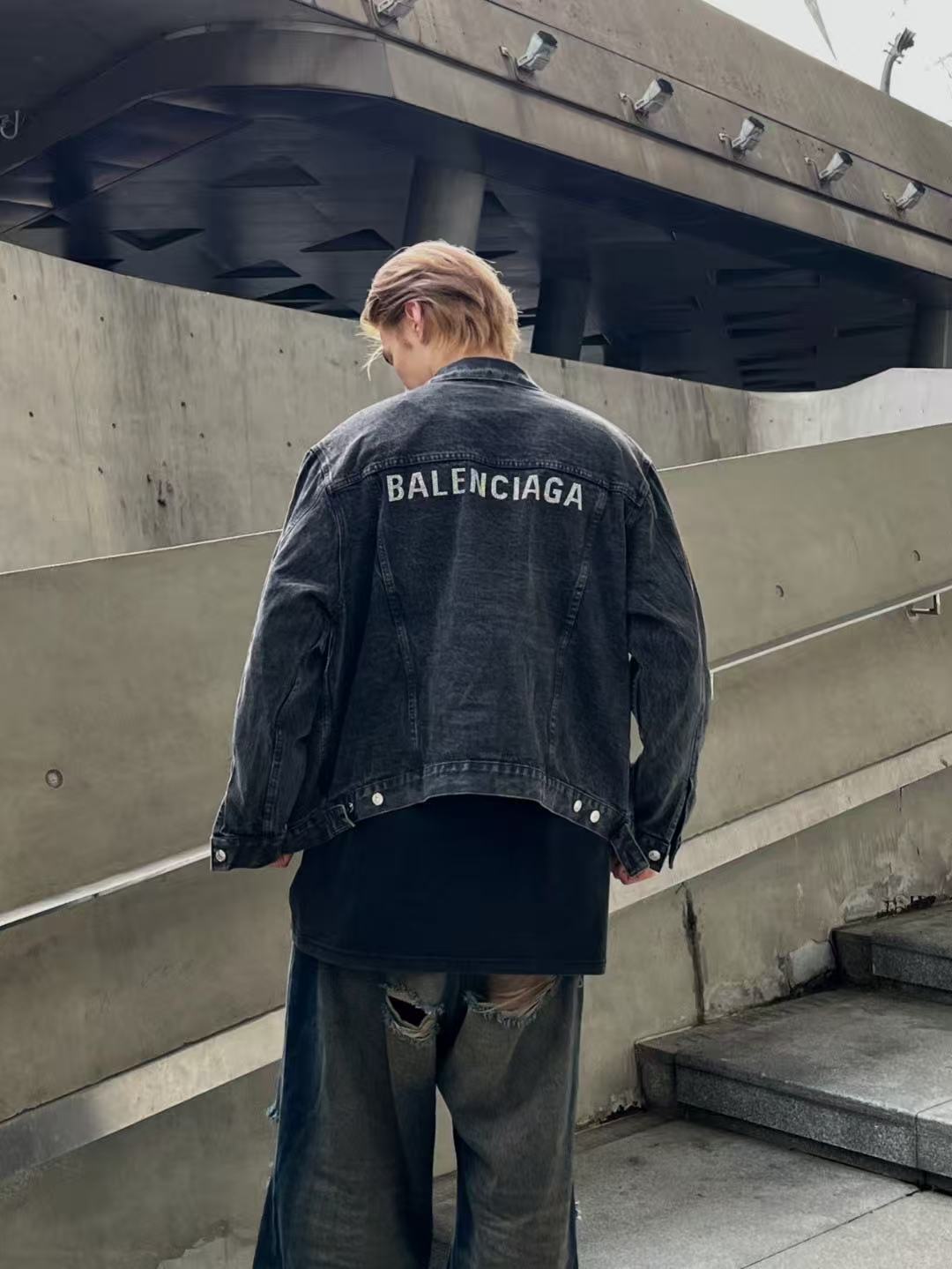 BLBN3388 BLCG DENIM COAT