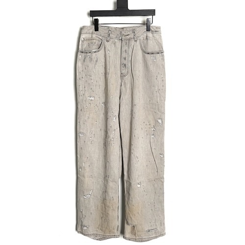 BL9N45110 BLCG 24FW WHITECOLOURED KNIFE CUTTING JEANS