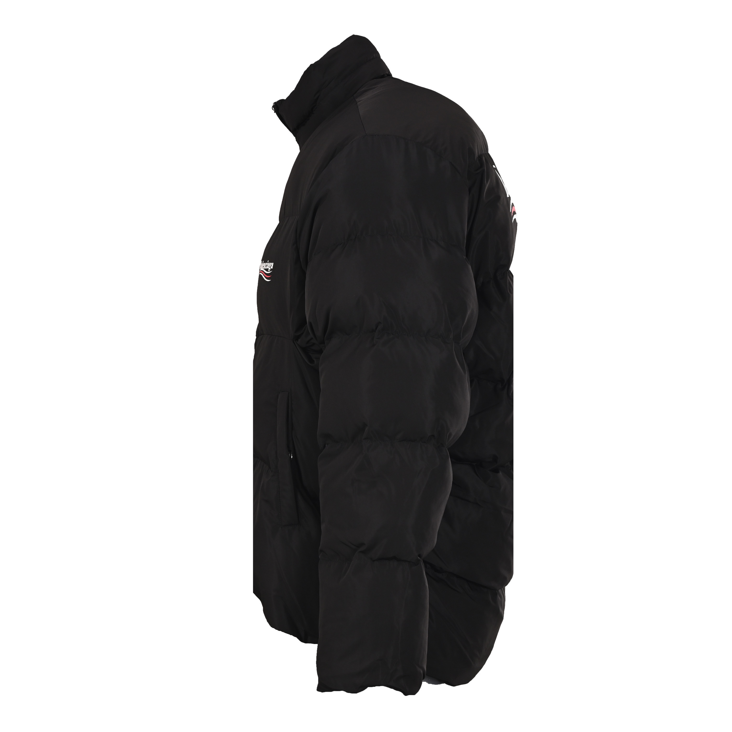 BLB930145 BLCG CLASSIC COKE WAVE PRINTING COCOON COTTONPADDED JACKET