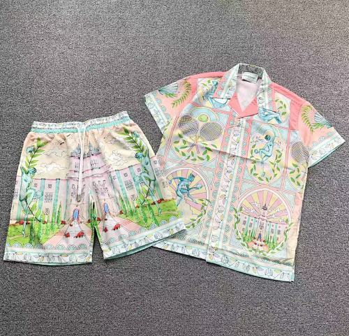 TOP ￥98 SHORTS ￥95 CASABLANCA SHIRT SHORTS 213065539（im 170cm 55kg i wear size L in the phot）