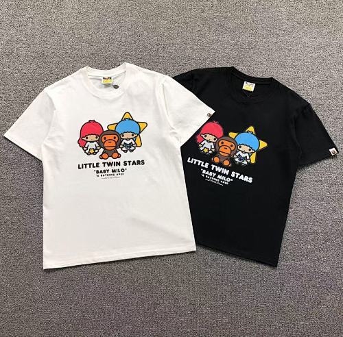 ￥95 BAPE T-SHIRT 3105292317（im 170cm 60kg i wear size S in the phot）