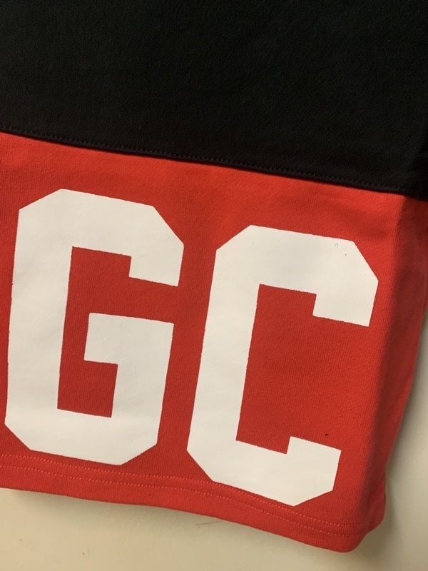 1980）GCDS 撞色 大字母 印花 春夏 短褲 棉短褲 時尚 潮流 男女同款