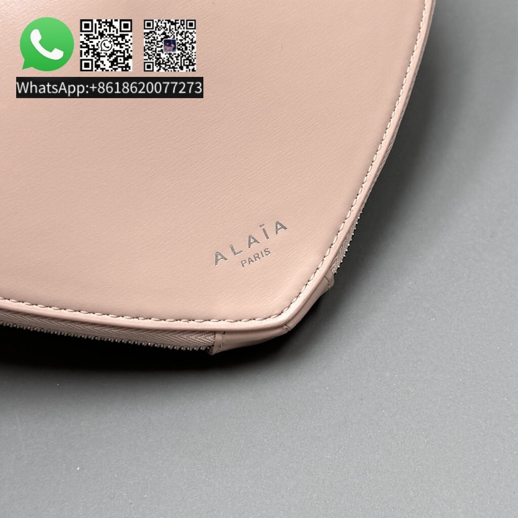 Alaia Le Coeur Leather Heart Shaped Crossbody Bag