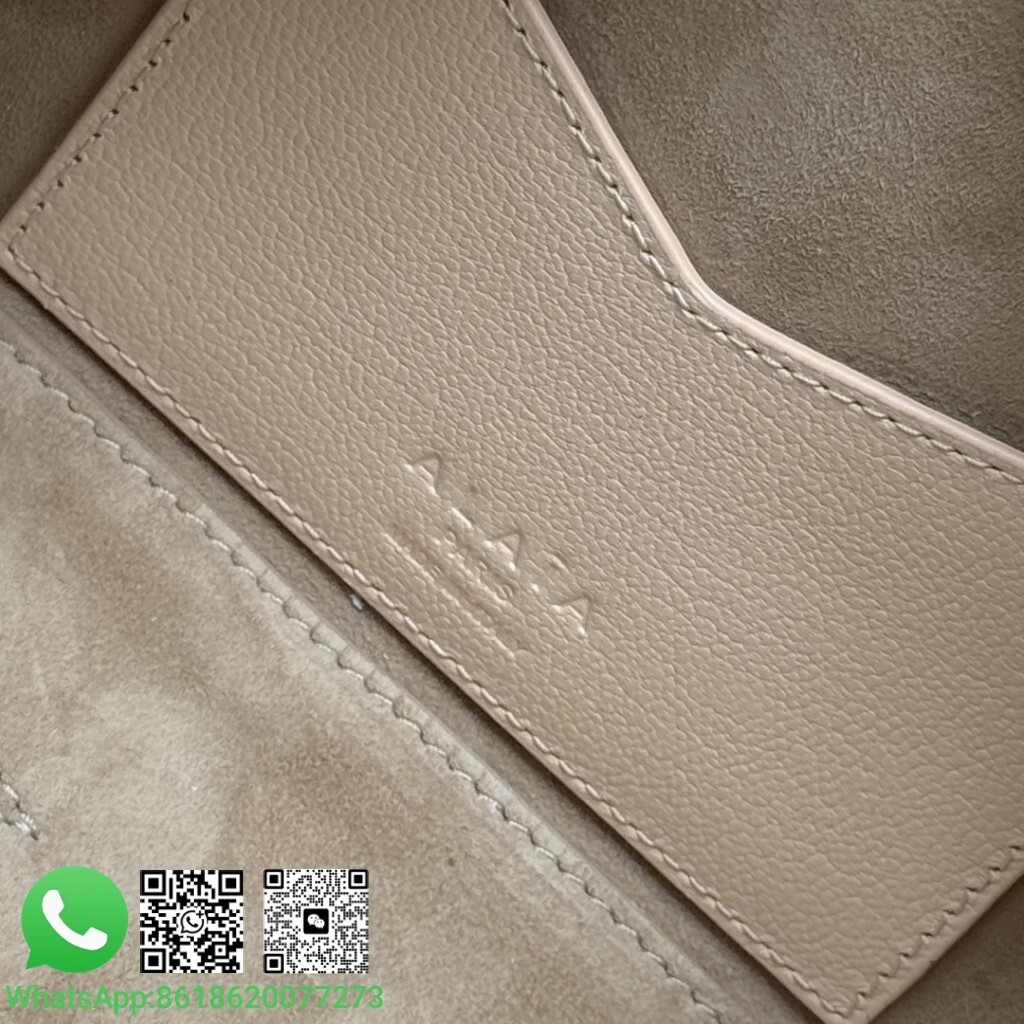 Alaia Alaïa Small Le Teckel Textured Leather Handle Handle Shoulder Bag