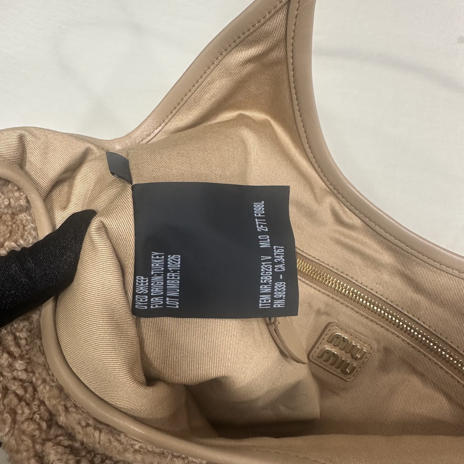 Miumiu hobo Axillary bag