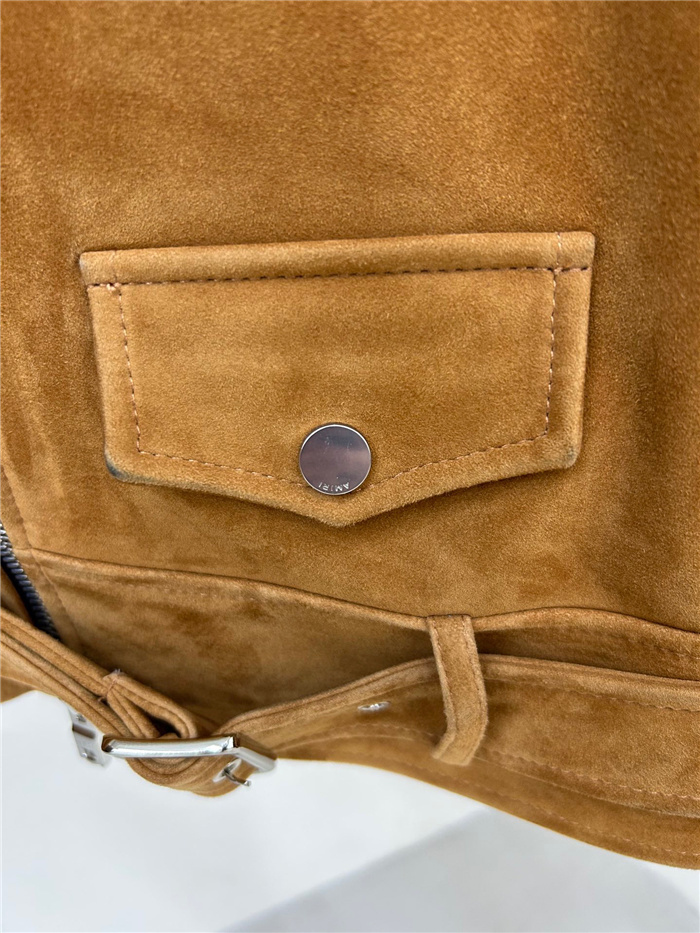 2023fw A*iri Real Leather Jacket Top Version