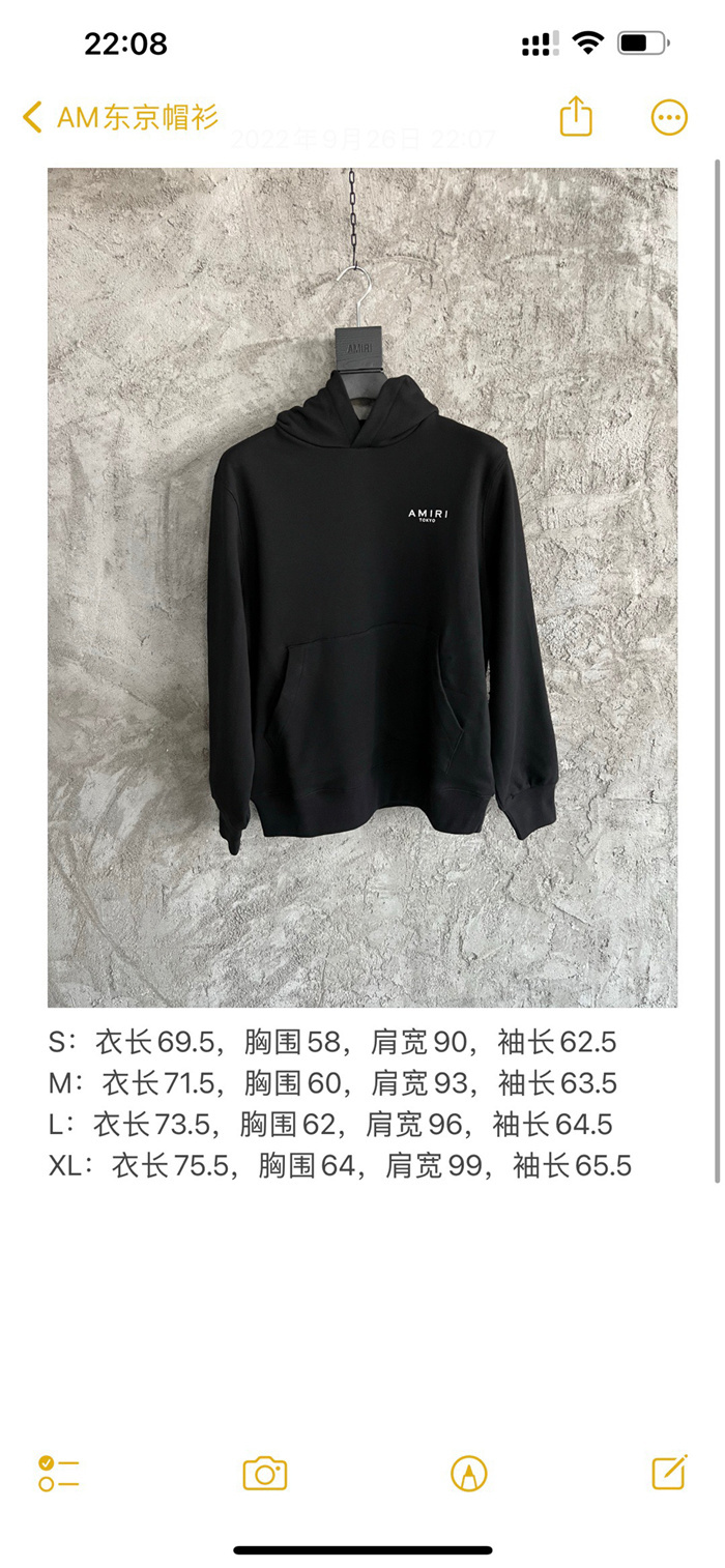 2022fw A*iri Hoodie Best Version $160