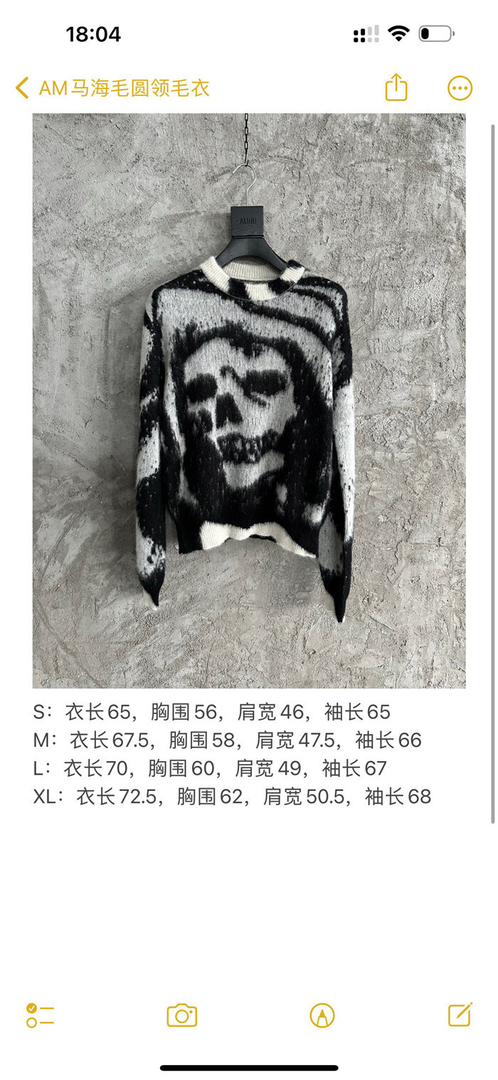 $180 A*iri Sweater top version