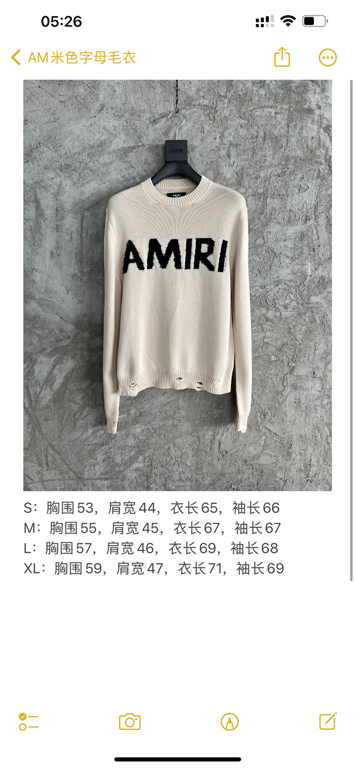 2022fw A*iri Sweater Best Version $165