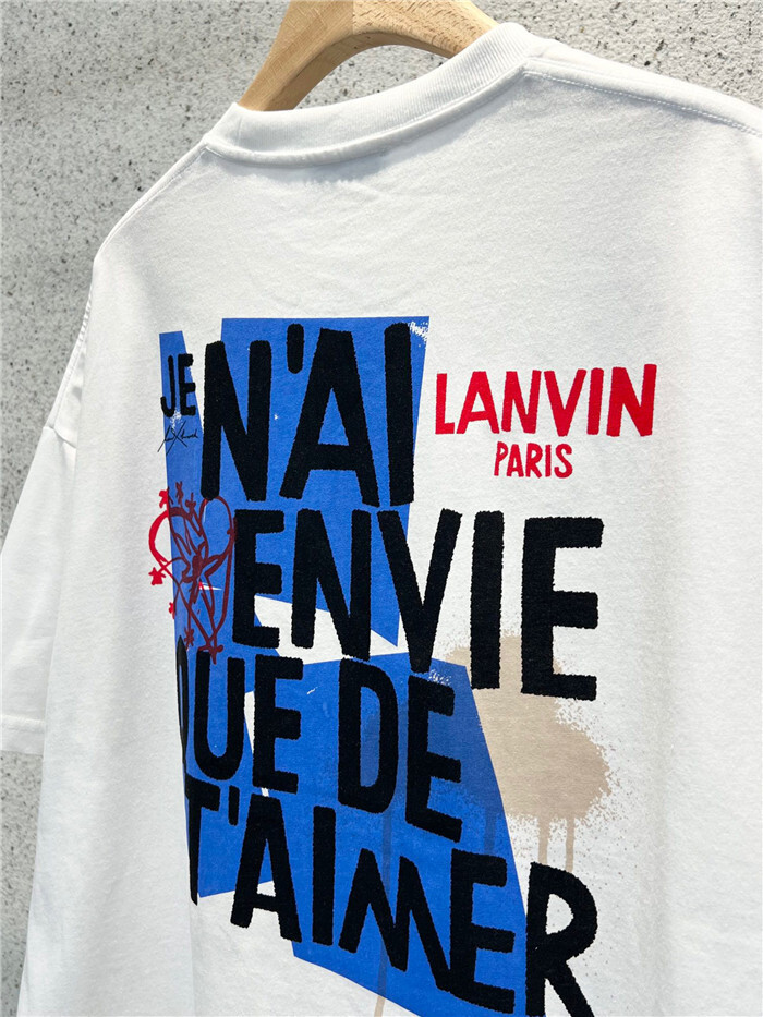 2023ss LANVIN T Shirt