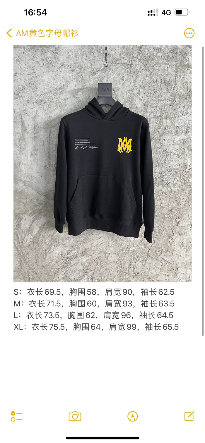 2022fw A*iri Hoodie Best Version $160