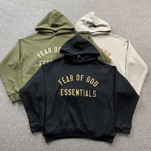 ￥155 FEAR OF GOD ESSENTIALS 24FW FOG Hoodie