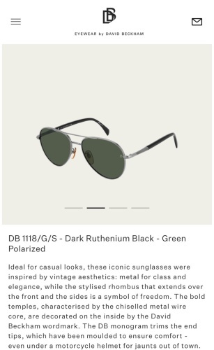 Beckham glasses 034