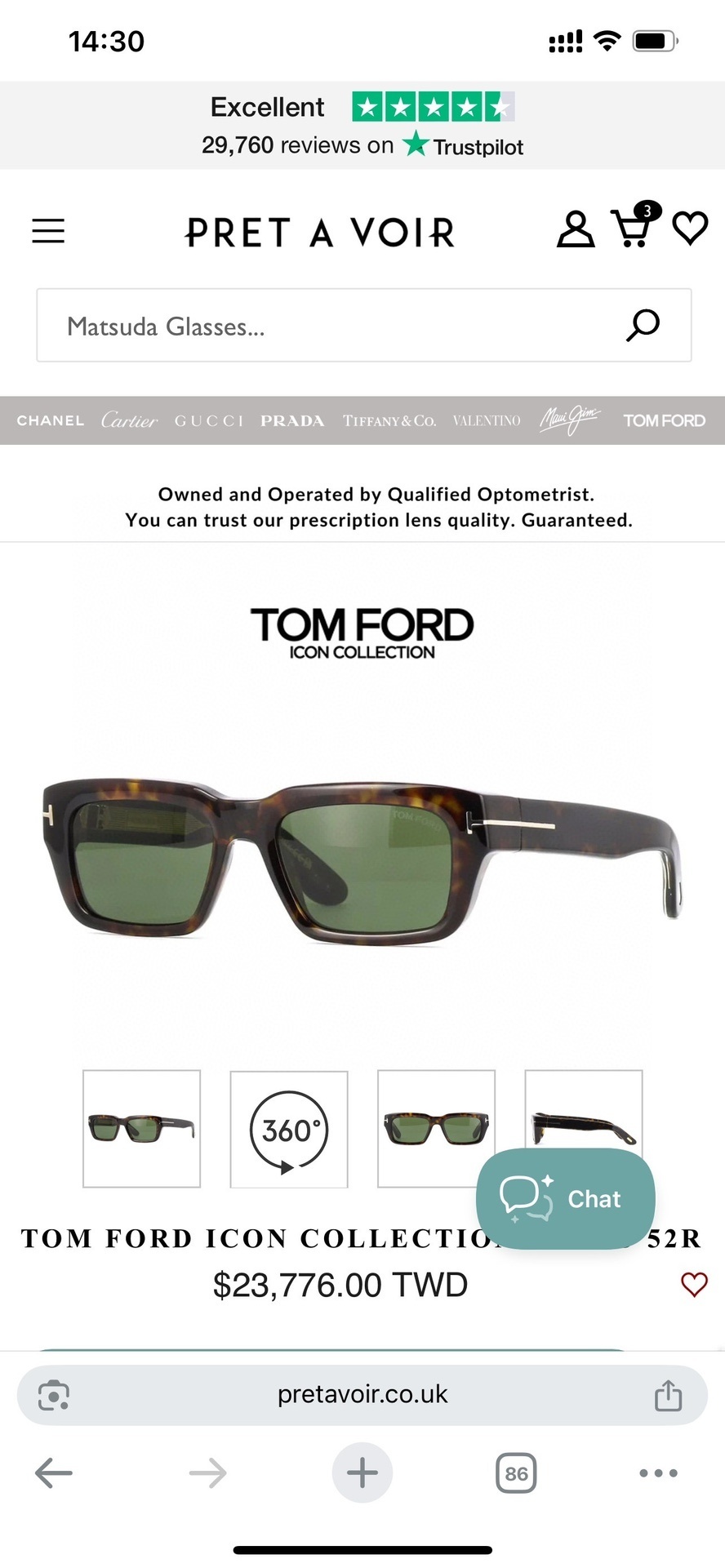 TOM FORD 0040