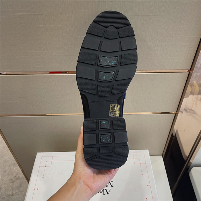A*EXANDER M*QUEEN Leather Boots