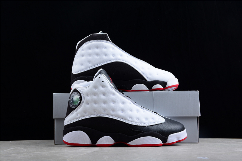 【580】[414571-104]-[AIR JORDAN 13 RETRO HE GOT GAME 2018 WHITE∕BLACK∕TRUE RED]-[aj 13