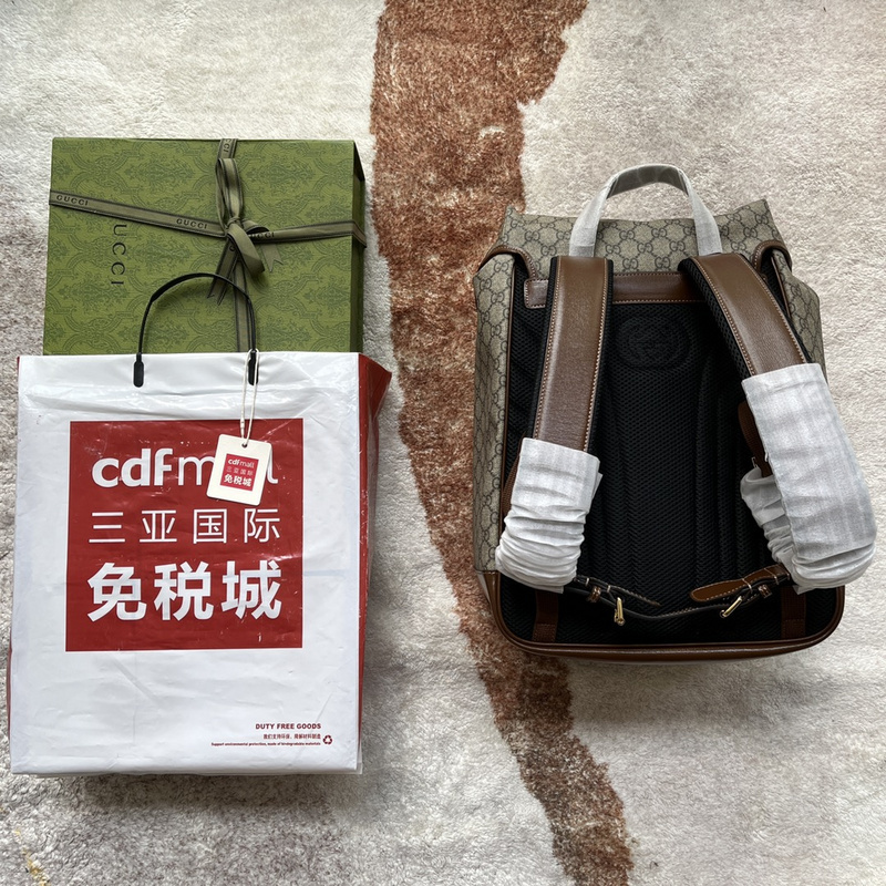 Gucci bags GG Supreme backpack bag(C159)