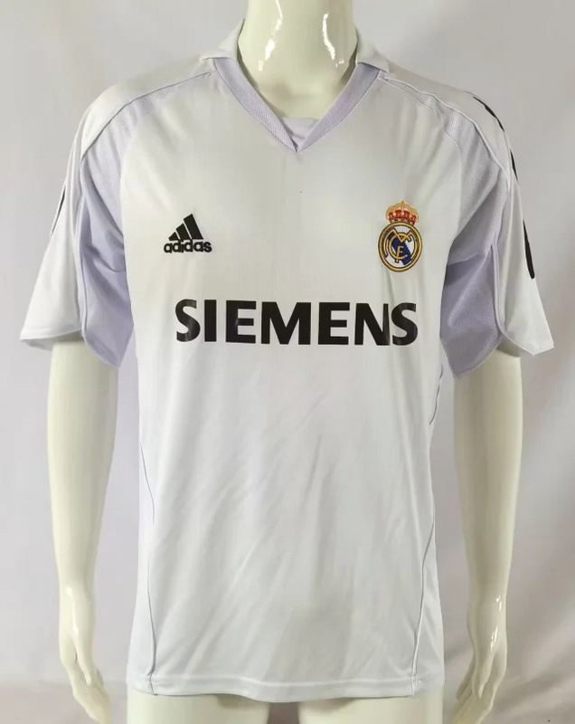 vintage REal madrid Retro soccer jersey 2005 06 maglia calcio maillot football camiseta