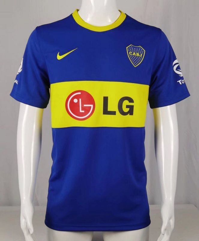 2010 2011 Boca Juniors Home Retro soccer jersey Camiseta de futebol camisas de time