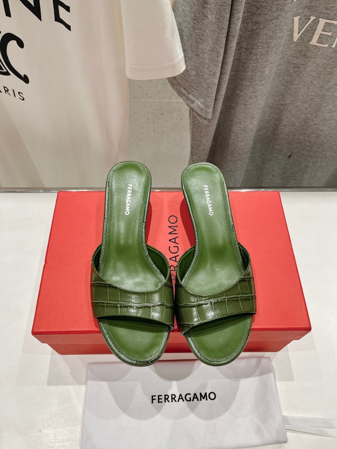 Ferragamo shoes Salvatore Ferragamo shoes size︰eu35-42 4CM 321628D(A2D8)