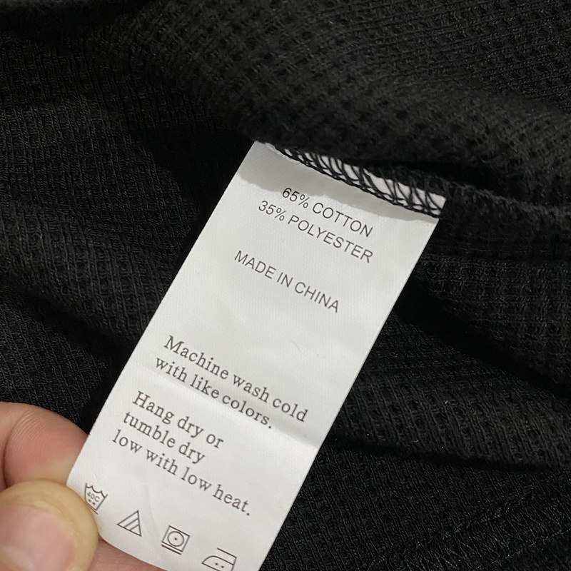 corteiz 89 4 Star Anniversary waffle long sleeve tee A7E6