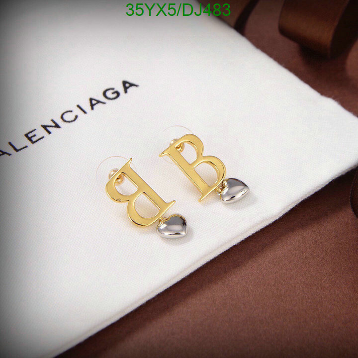 earrings Best Replica Balenciaga Jewelry Code DJ483B280