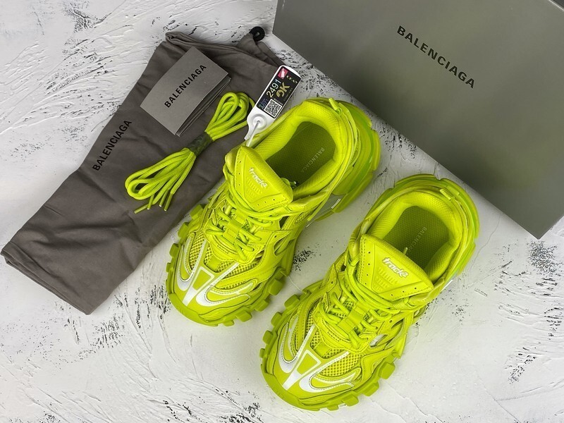 BALENCIAGA TRACK 【750】[OK BA﹡LEN﹡CIAGA TRACK 2.0 SHOES YELLOW∕YELLOW∕YELLOW]-[WOMAN︰35-39]-[MA