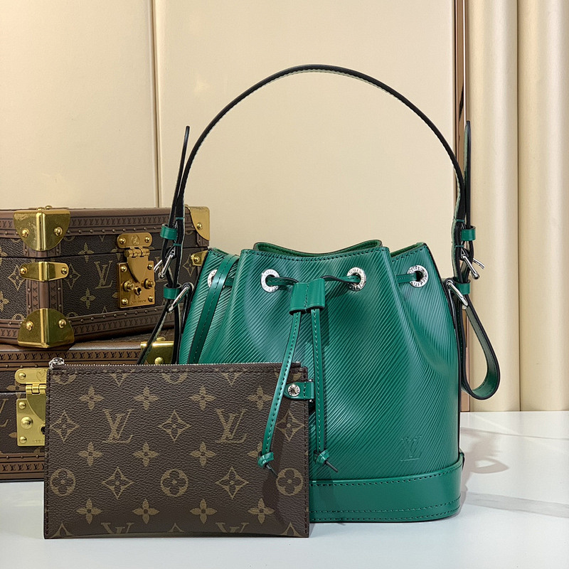 LV-Handbags M12603 Green M12848 White M12847 Black M24675 Red (Water ripple)(470B)