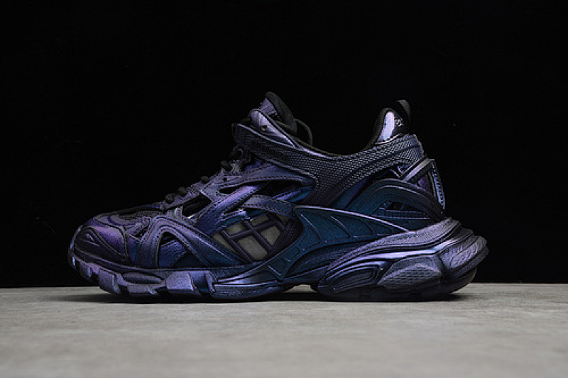 BALENCIAGA TRACK 【750】[570391-W2GN1]-[BA﹡LEN﹡CIAGA TRACK 2.0 BLACK∕BLACK∕PURPLE]-[WOMAN︰36-39]