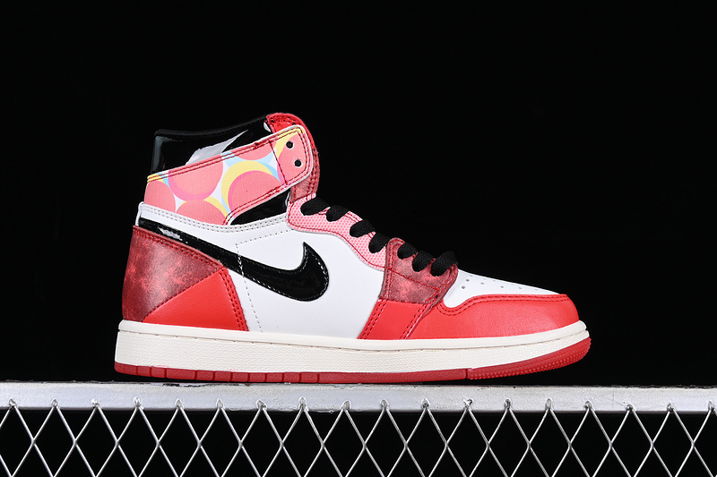 jordan 1 380 DV1753 601 MARVEL X AIR JORDAN 1 RETRO HIGH OG GS UNIVERSITY RED BLACK WHITE D81