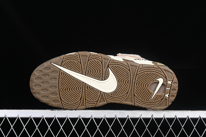 uptempo 340 DX1939 100 AIR MORE UPTEMPO 96 QS COCONUT MILK TEAM GOLD GUM DARK BROWN TEAM GOLD