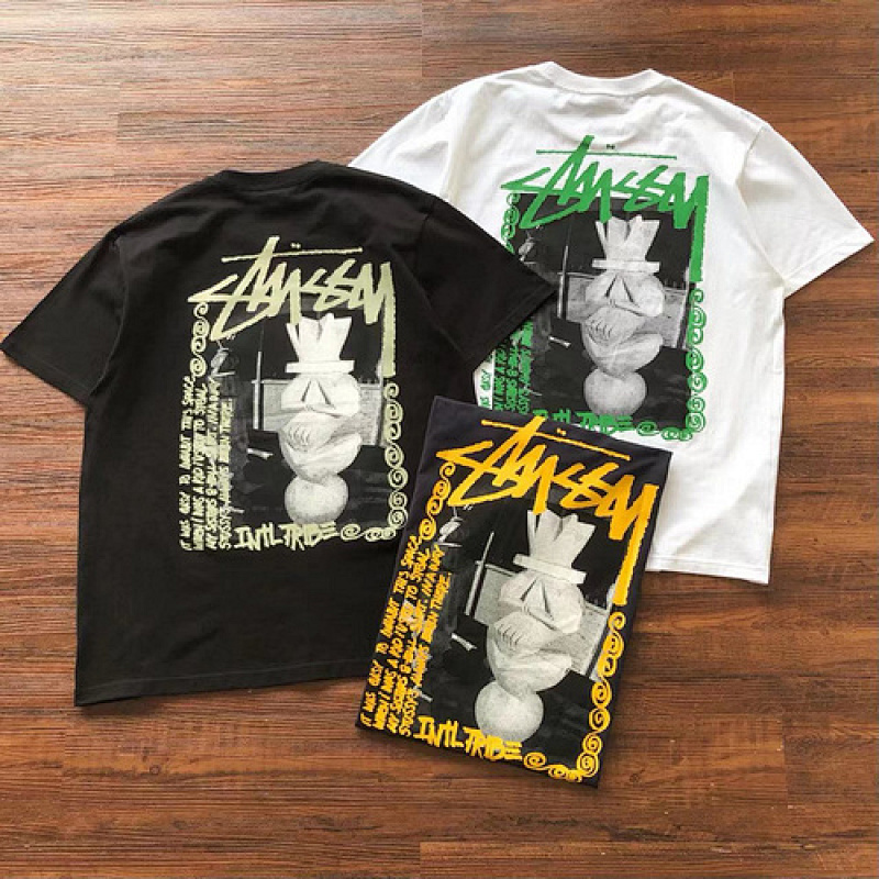 . 88 STUSSY T SHIRT im 171cm 55kg i wear size M in the phot 851992 2C5D