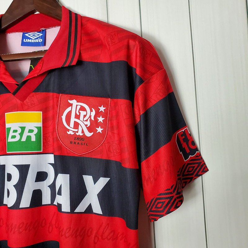 Flamengo 1995 home Retro soccer jerseys Maillot Foot Camiseta Fútbol(B20C) camisas de time