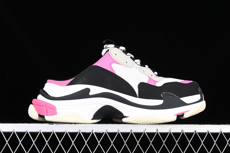 BALENCIAGA TRIPLE S 【450】[W3SM15671]-[BA﹡LEN﹡CIAGA TRIPLE S WHITE∕PINK∕BLACK]-[WOMAN︰35-39]-[M