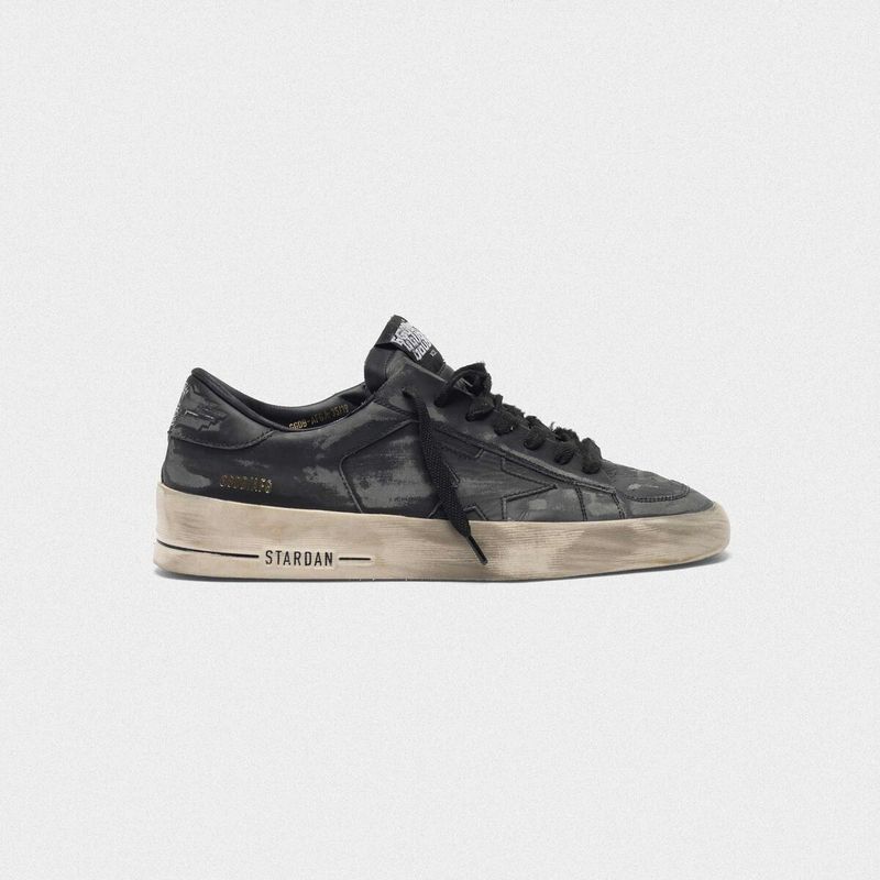 golden goose Stardan LTD sneakers in total black leather(81ED)