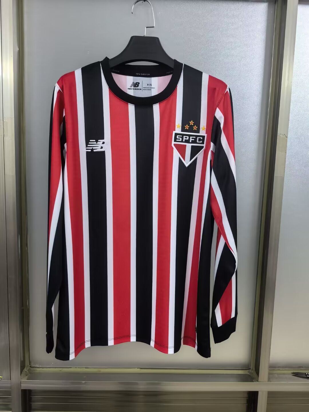 Brazil League Jerseys sao paulo 24-25 away long sleeve s-4xl(5EB1)