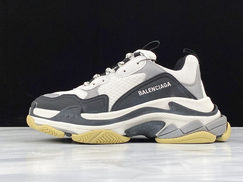BALENCIAGA TRIPLE S 【650】[ZH 19SS TRIPLE-S CLEAR SOLE TRAINERS GREY∕WHITE∕WHITE]-[UNISEX︰35-45