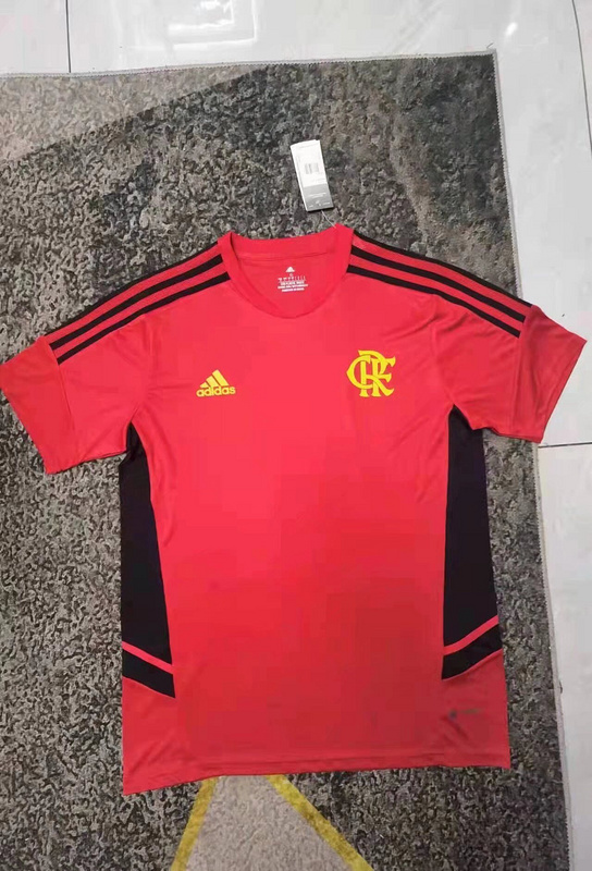 2223 Flamenco red training suit soccer jersey Camiseta de futebol mayupoo camisas de time