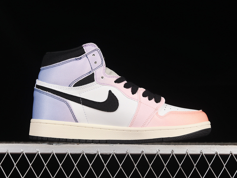 jordan 1 320 DX0054 805 AIR JORDAN 1 RETRO HIGH VIVID ORANGE BLACK ICED LILAC TRUE BLUE UNISE