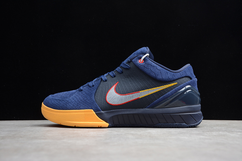 kobe 340 AV6339 004 ZOOM KOBE 4 EP NAVY BLUE BLACK ORANGE MAN 40 46 07F1