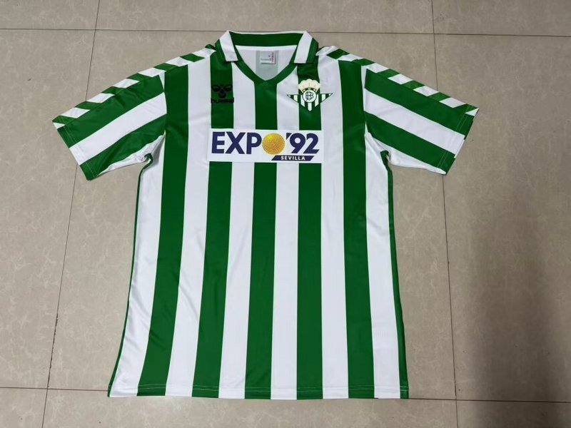 retro jersey Betis Retro home jerseys 1988 maglia calcio maillot football camiseta futb