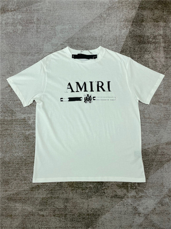 $130 2023ss A﹡iri T Shirt(4E98) amiri clothes