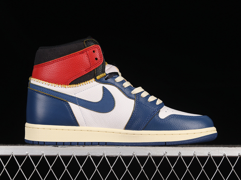 jordan 1 570 BV1300 146 UNION LA X AIR JORDAN 1 RETRO HIGH NRG WHITE STORM BLUE VARSITY RED B