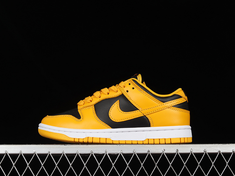 dunk 300 DD1391 004 DUNK LOW GOLDENROD BLACK YELLOW WOMAN 36 39 MAN 40 47.5 CF01