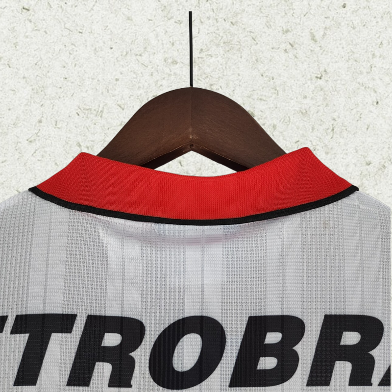 Retro 1995 flamengo away soccer jersey Camiseta de futebol maillot dyupoo camisas de time