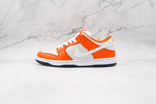 dunk 320 BQ6817 806 SB DUNK LOW PRO WHITE WHITE ORANGE WOMAN 36 39 MAN 40 45 CB43