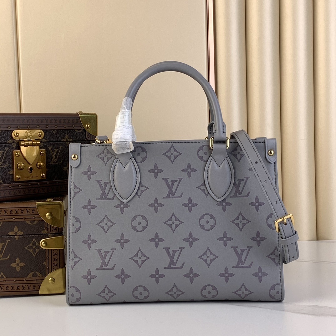 LV-Handbags m12465 Grey (silk screen)(4546)