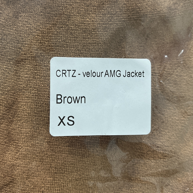 corteiz 390 Velor track set - brown 5C75